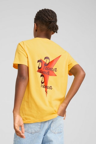 T-shirt regular Road To Unity - Jaune