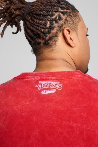 T-shirt regular Tortues Ninja - Rouge