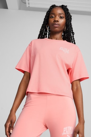 T-shirt relaxed Class - Rose poudré