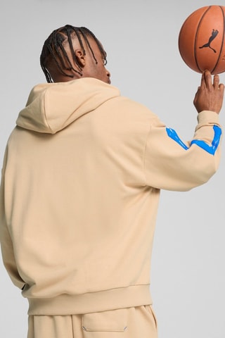 Sweat à capuche Ancient Roars - Beige