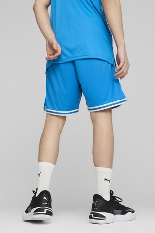 Short Hoops Team Game - Bleu électrique