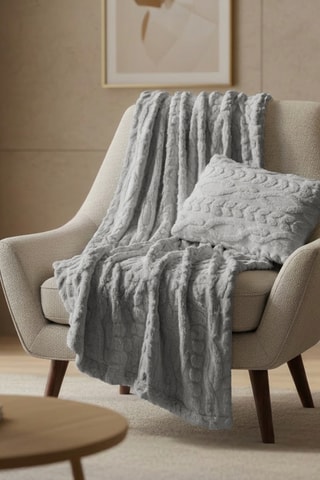 Cuscino - Grigio - 30 x 50 cm