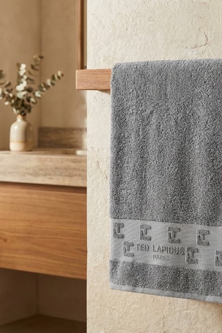 Asciugamano - Grigio - 70 x 140 cm