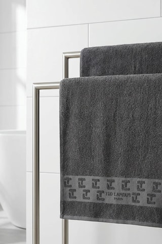 Telo bagno - Antracite - 100 x 150 cm