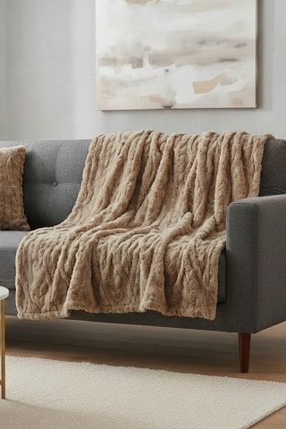 Plaid - Taupe - 150 x 200 cm