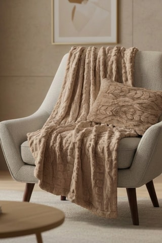 Plaid - Taupe - 150 x 200 cm