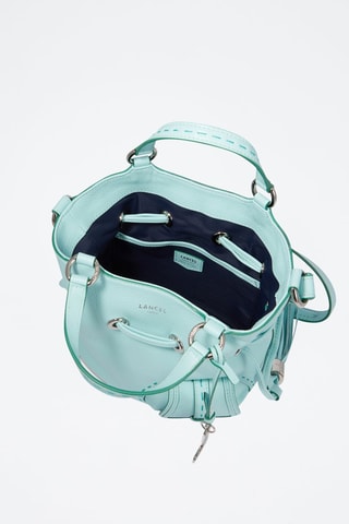 Sac seau en cuir 1er Flirt S - Menthe