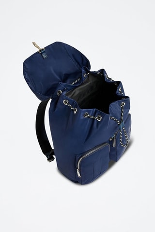 Mochila Leo - Azul-petróleo