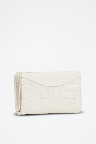 Carteira de couro Midi-Minuit - Branco