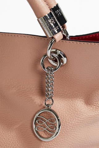 Cabas en cuir French Flair - Nude