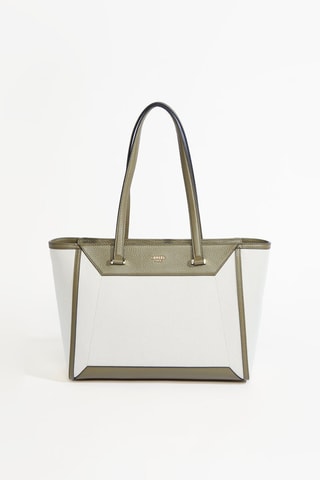 Mala shopper Lettrines - Caqui