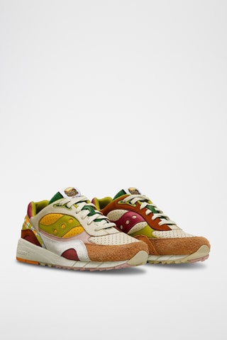 Baskets en nubuck Shadow 6000 - Blanc et vert