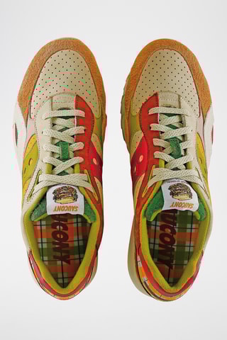 Baskets en nubuck Shadow 6000 - Blanc et vert