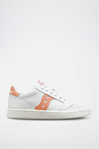 Baskets en cuir Jazz Court - Blanc