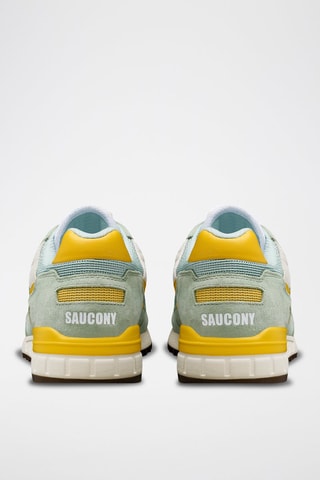Baskets en nubuck Shadow 5000 - Menthe et jaune