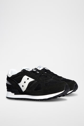 Zapatillas de nobuk Baby Jazz HL - Negro y blanco