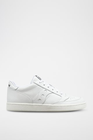 Baskets en cuir Jazz Court - Blanc
