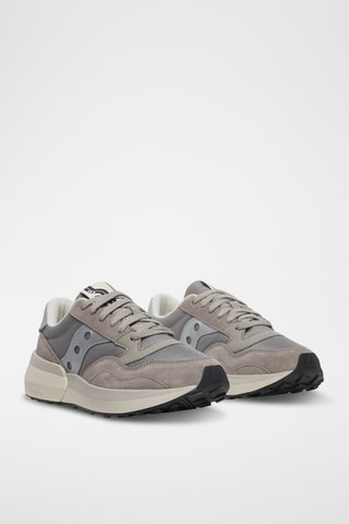 Baskets en cuir Jazz - Gris clair