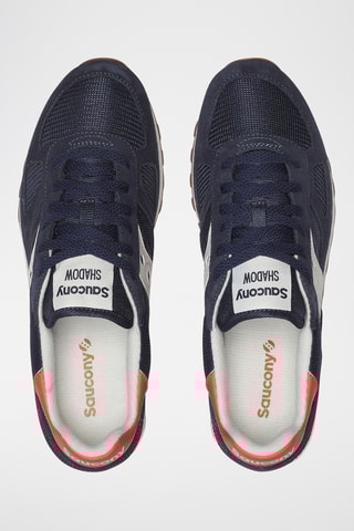 Zapatillas de nobuk Shadow Original - Azul marino y naranja