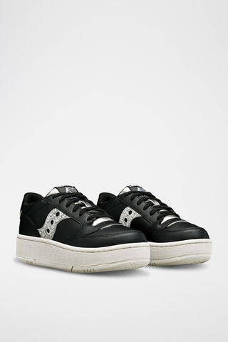 Zapatillas de piel con plataforma Jazz Court Platform - Negro