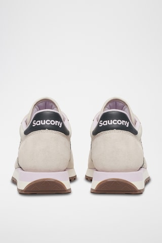 Baskets en nubuck Jazz Original - Ecru et noir