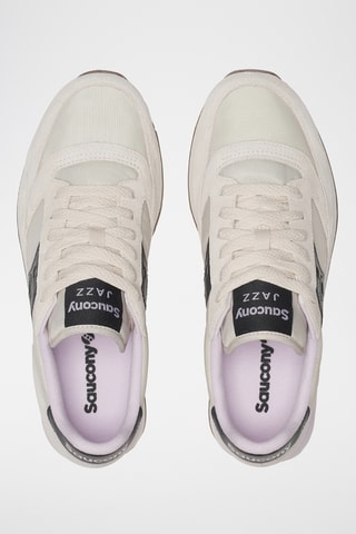 Baskets en nubuck Jazz Original - Ecru et noir