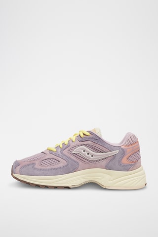 Baskets en nubuck Grid Jazz 9 - Mauve