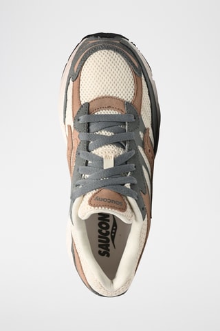 Zapatillas de piel Progrid Omni 9 - Crudo y verde oscuro