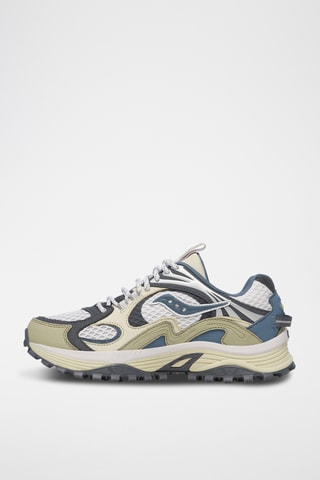 Zapatillas Grid Aura X - Caqui y azul marino