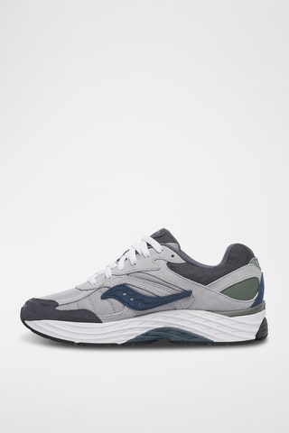 Zapatillas de piel Progrid Omni 9 - Gris y caqui