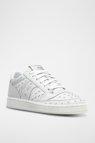 Baskets en cuir Jazz Court - Blanc