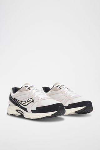 Zapatillas de piel Ride millenium - Blanco y negro