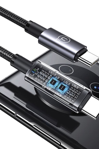 Cabo para carregar Type-C a Type-C 1,20 m - Display SF