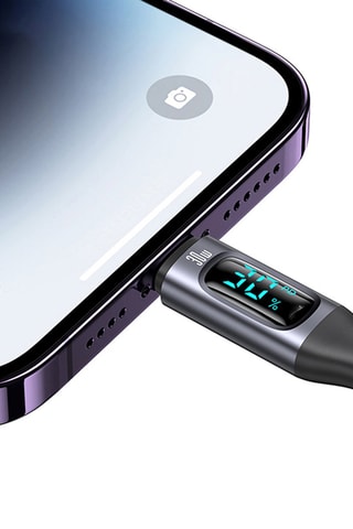 Cabo para carregar Type-C a Lightning 1,20 m- Display BD