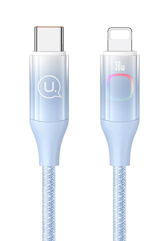 Cabo para carregar Type-C a Lightning 1,20 m- Display XM