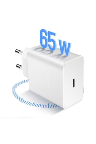Carregador tomada USB Tipo-C 65W Samsung Oficial - Branco - Samsung