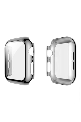 Capa de proteção compatível Apple Watch 38 mm - Prateado - EKO
