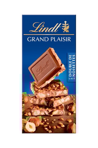 2 x tablettes Grand Plaisir Lait double de Noisettes - 150 g