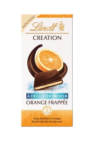 2 x Tablette Création Noir Orange frappée - 150 g