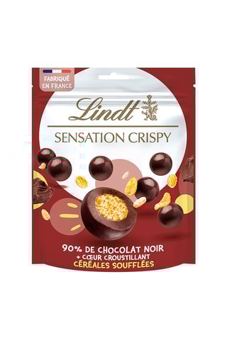 4 x Sensation Crispy Noir Céréales Soufflées - 140 g
