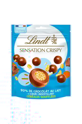 4 x Sensation Crispy Lait Céréales Soufflée - 140 g