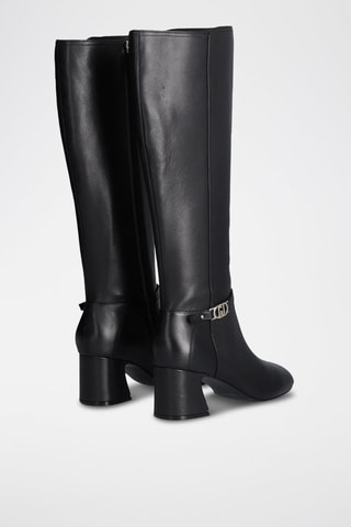 Bottes en cuir - Noir