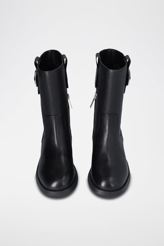 Bottes en cuir Yogi - Noir