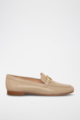 Mocassins en cuir Emel - Beige
