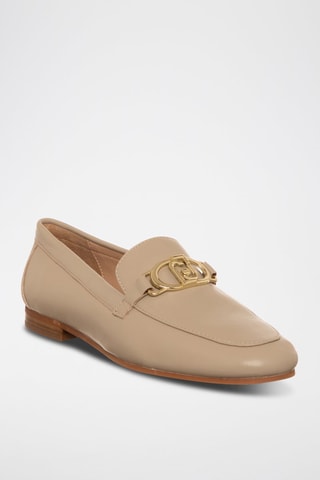 Mocassins en cuir Emel - Beige