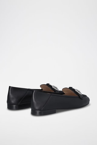 Mocassins en cuir de mouton Emel - Noir