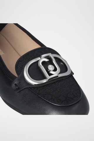 Mocassins en cuir de mouton Emel - Noir
