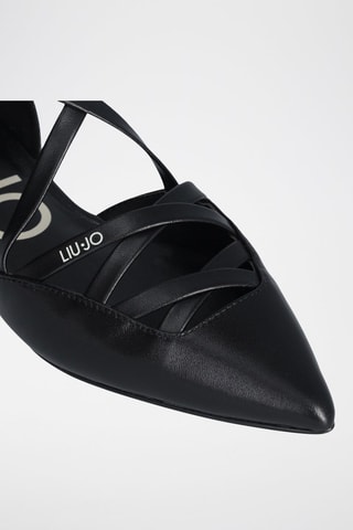 Ballerines en cuir Viola - Noir