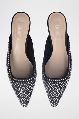 Mules à talons Gemy - Noir