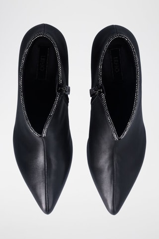 Bottines en cuir Sandie - Noir
